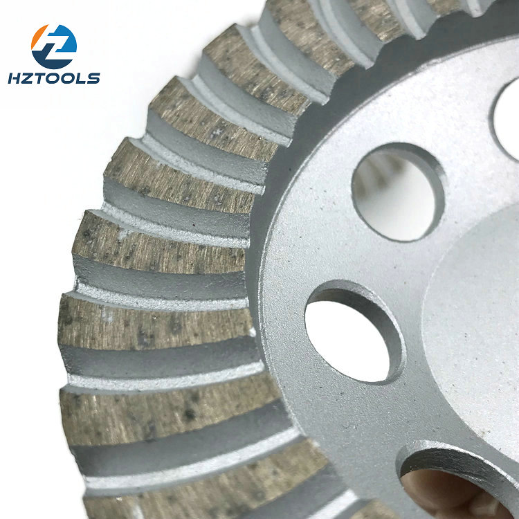 Diamond turbo cup grinding wheel concrete and granite diamond grinding wheel.