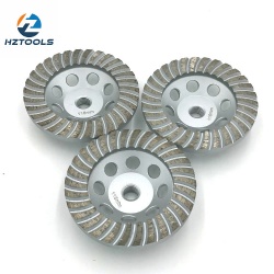 Diamond turbo cup grinding wheel concrete and granite diamond grinding wheel.